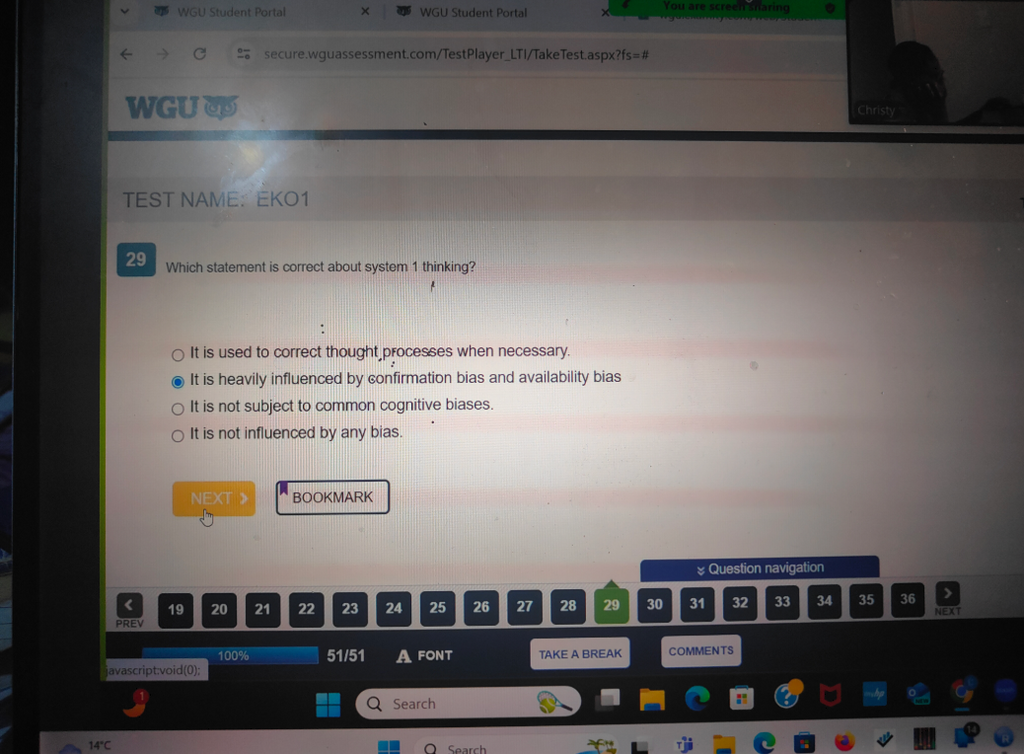 WGU D265 Critical Thinking OA2