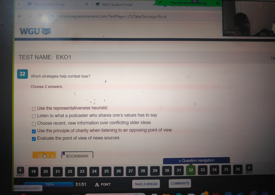 WGU D265 Critical Thinking OA2